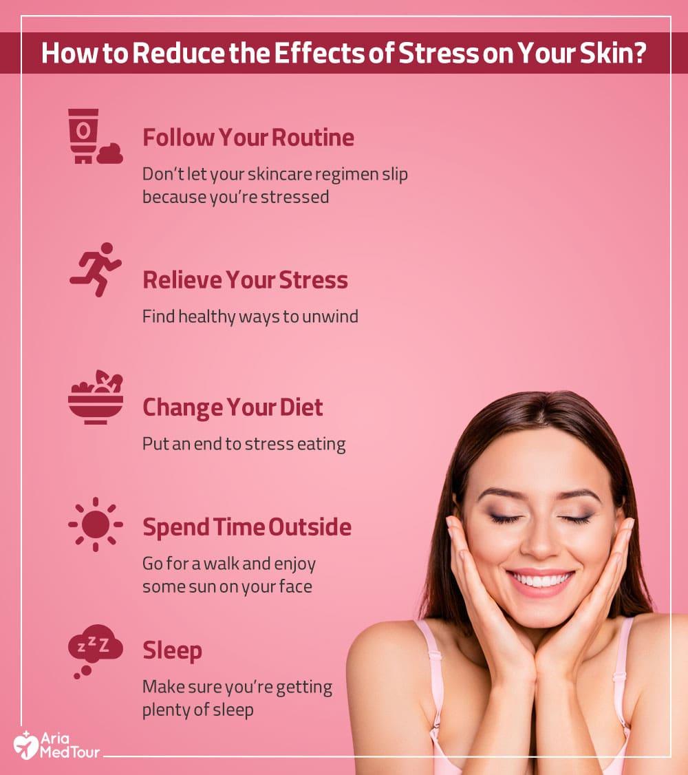 Lifestyle Changes and Skincare Routines to Counteract Stress Effects